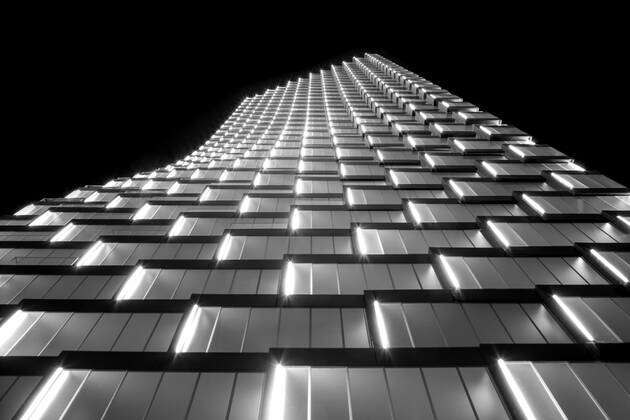 The Telus Sky Tower, A 2020 Addition To The Skyline In Calgary, Canada 