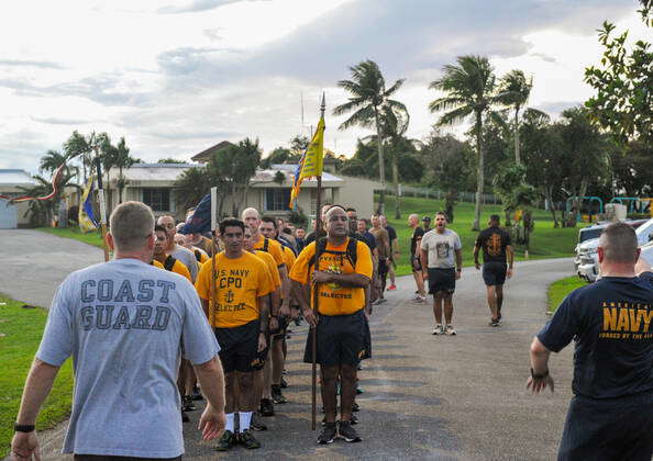 ASAN, Guam (Oct. 13, 2022) - Chief selectees from Commander, Joint ...