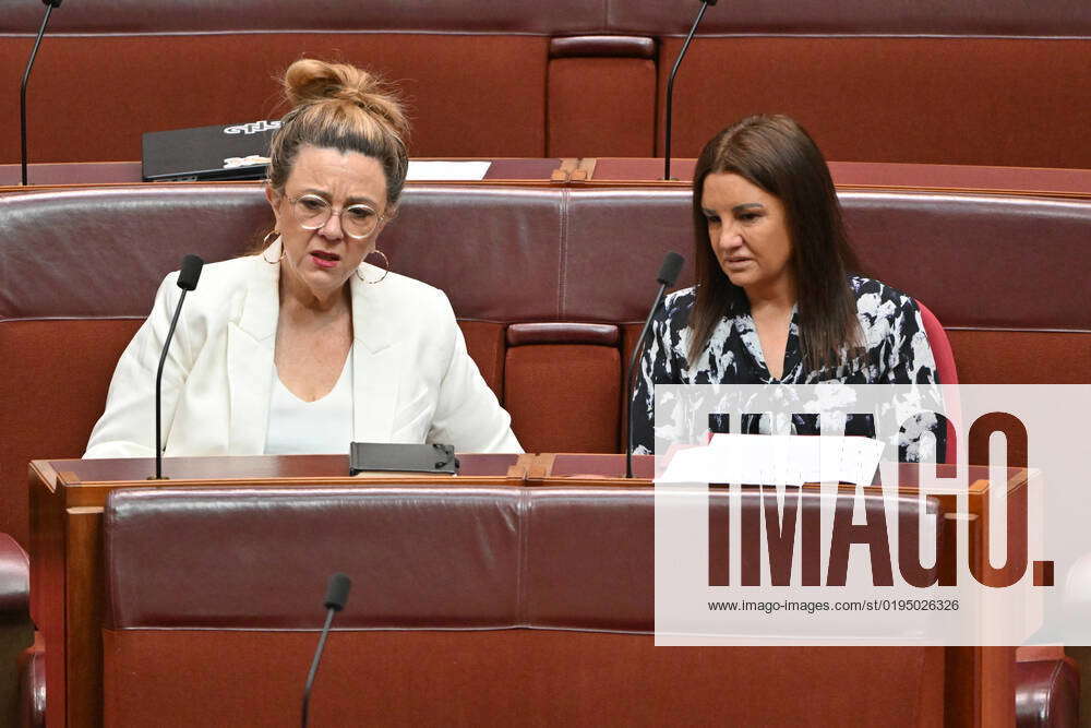 Senate Business Jacqui Lambie Network Senators Tammy Tyrrell And Jacqui Lambie In The Senate 0549