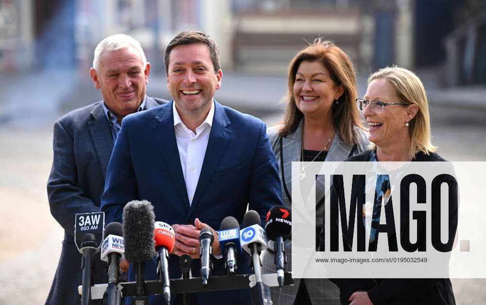 Vic Election22 Liberal Victorian Opposition Leader Matthew Guy