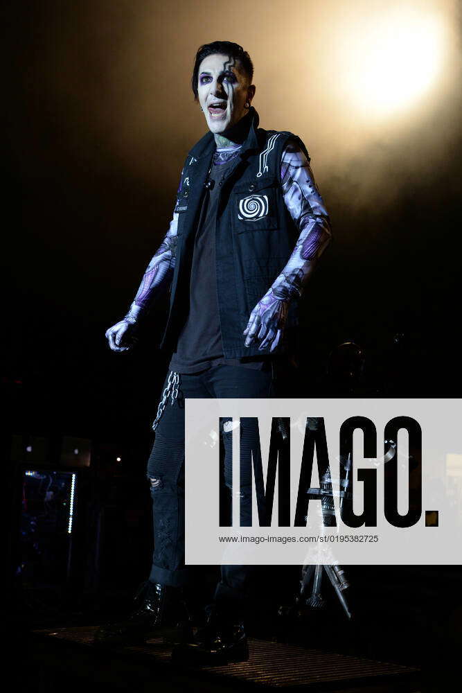 Motionless In White Performs During The Trinity Of Terror Tour At The Sunset Cove Ampitheatre