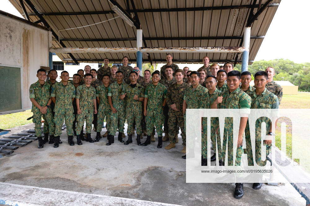 Royal Brunei Land Force (RBLF) Soldiers With 2nd Battalion, RBLF, And U ...