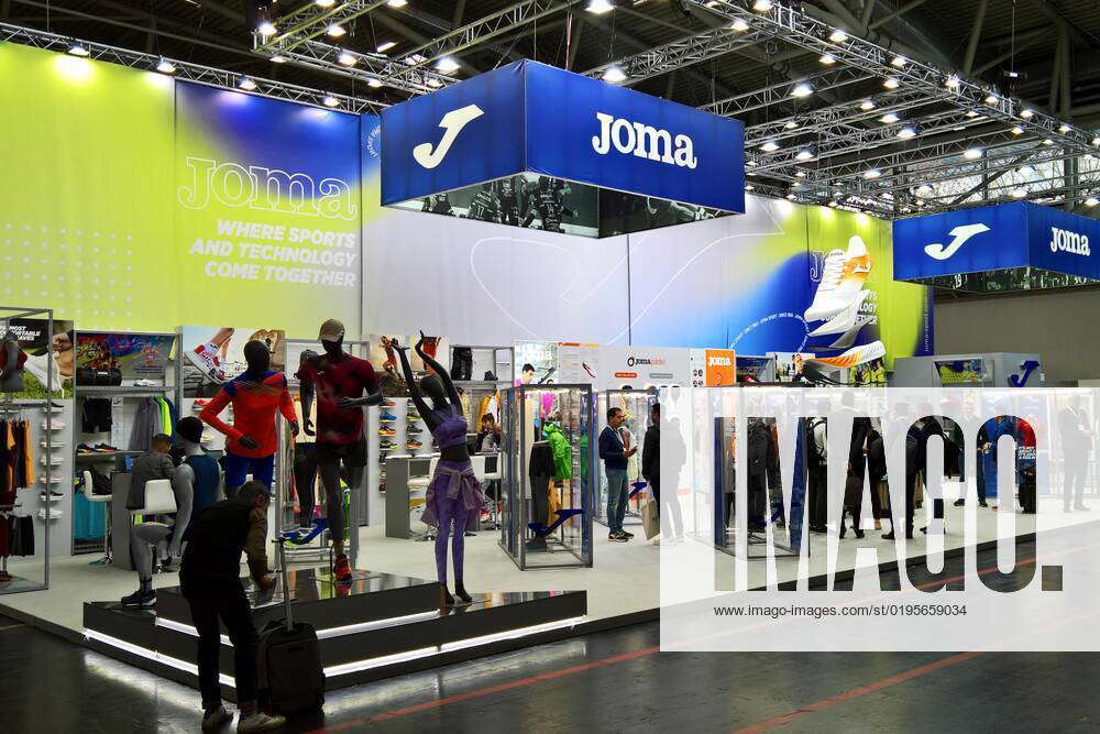 Booth of Joma Sport Sporting Goods from Spain at ISPO 2022