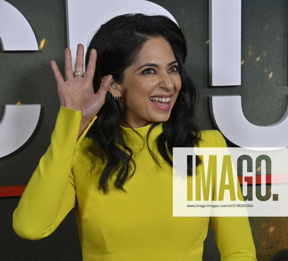 Cast member Aarti Mann attends the premiere of Netflix s new TV series The  Recruit at