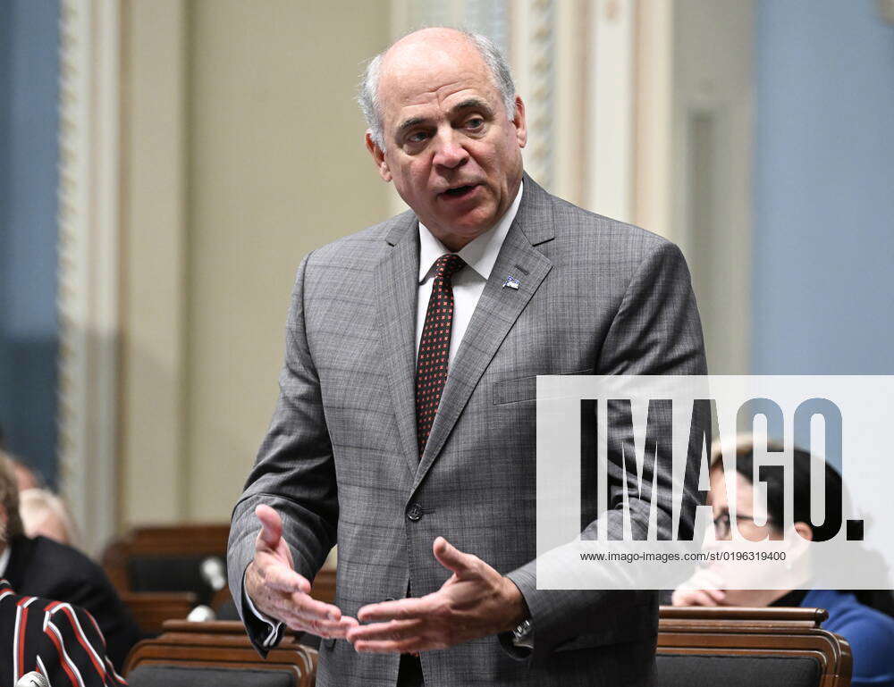 December 9, 2022, QUEBEC, PQ, Canada Quebec Economy and Innovation Minister Pierre Fitzgibbon