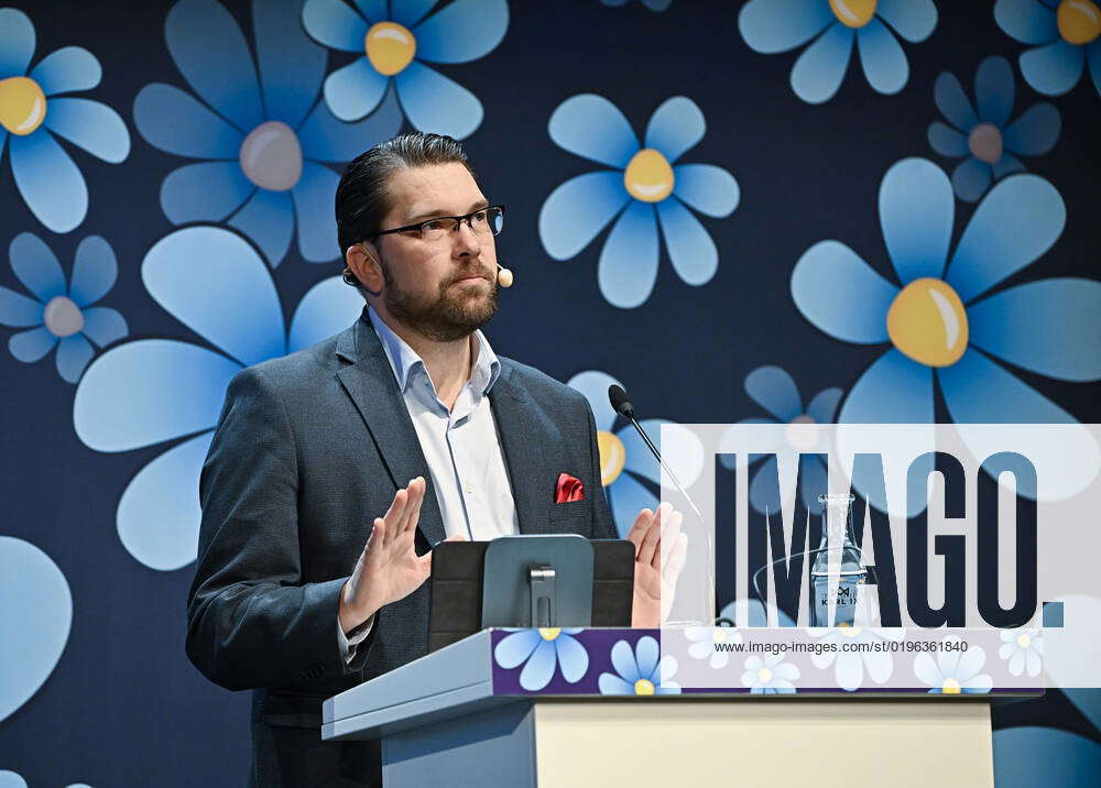 KARLSTAD 20221210 Sweden Democrats Party Leader Jimmie Akesson Speaks 
