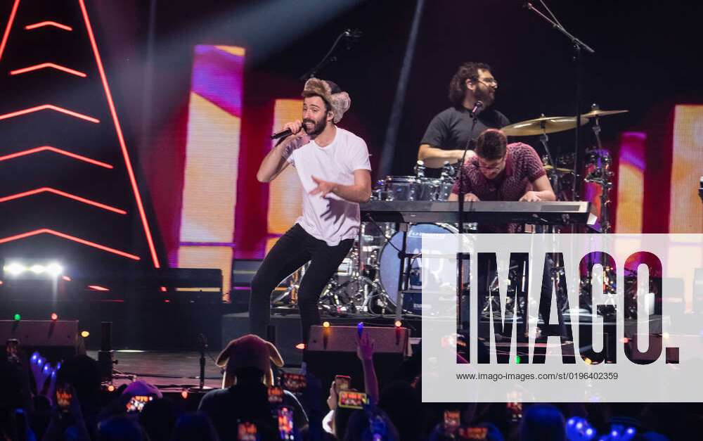 AJR - Jack Met performs onstage at the iHeartRadio Z100s Jingle Ball ...