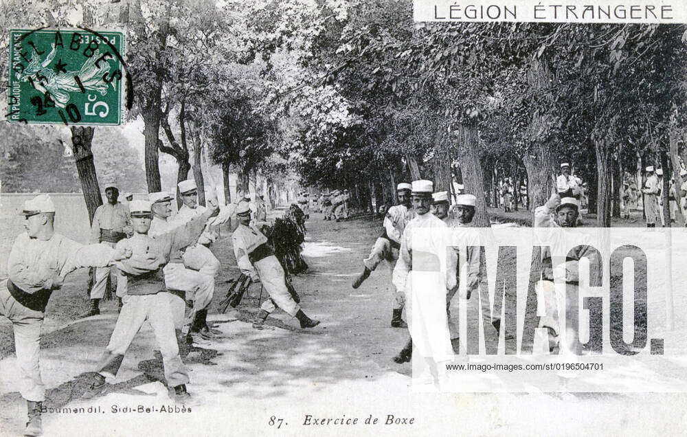 French Foreign Legion, Sidi Bel Abbes, Algeria, 1910. Artist: Unknown