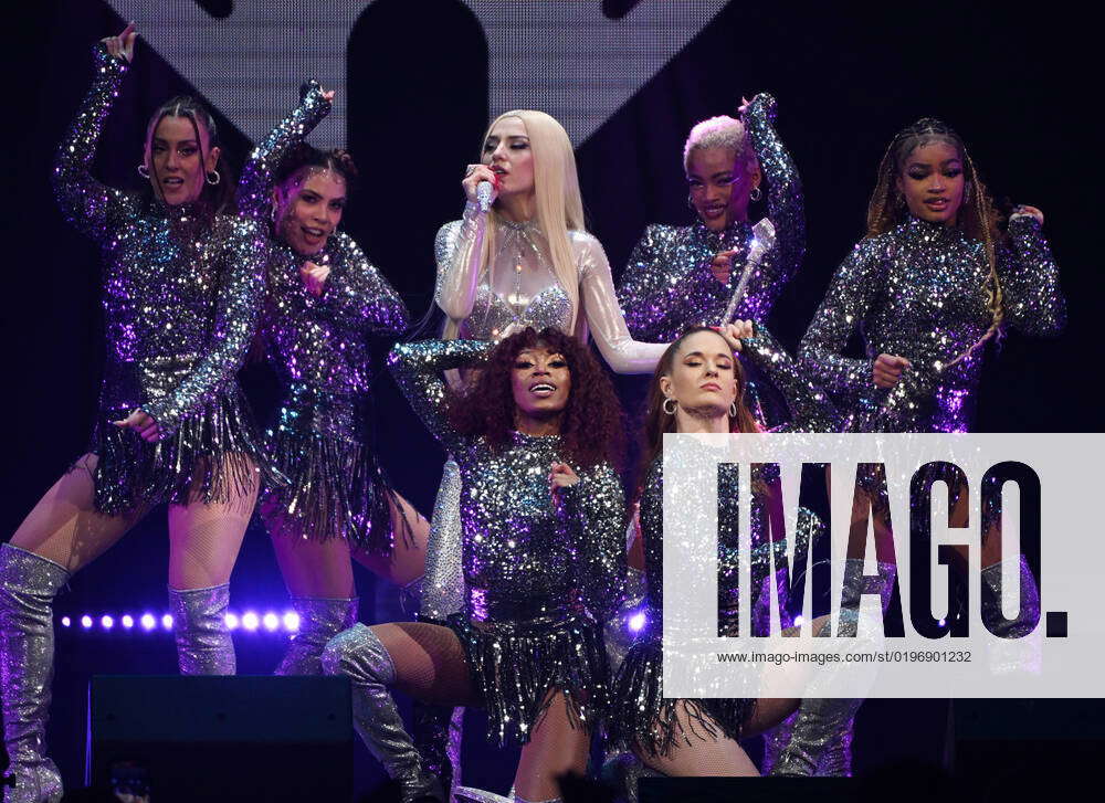 SUNRISE FL DECEMBER 18 Ava Max performs during the iHeartRadio Y100