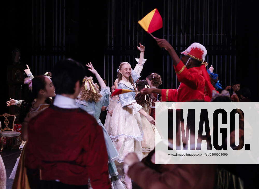 Dancers perform at the Joffrey Ballet School performance of The