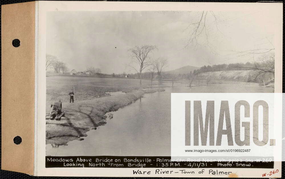 Meadows above bridge on BondsvillePalmer Center Road, near Whipples