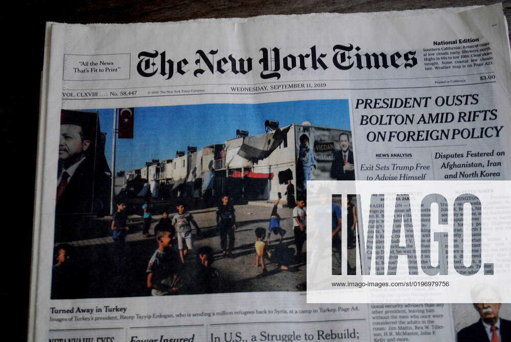 Copenhagen Denmark 20 December 2022 The new york times national edition