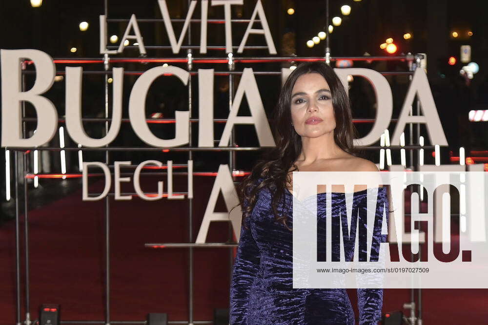 December 20, 2022, Rome, Italy: Pina Turco attends the red carpet