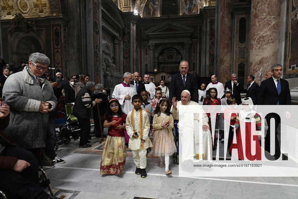 December 24, 2022, Vatican City, Vatican City: A Handout Picture ...