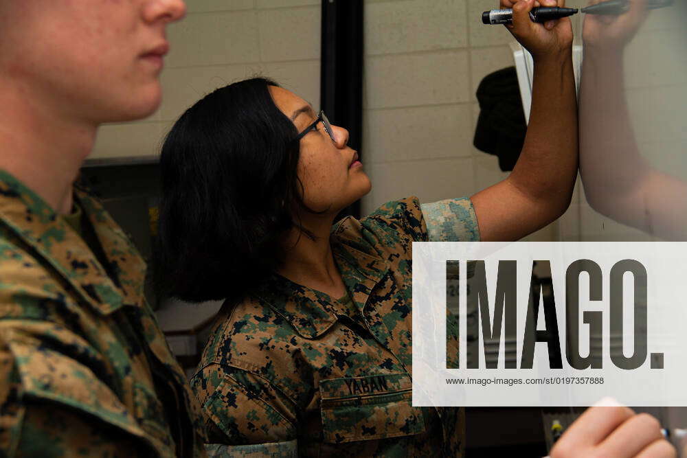 U.S. Marine Corps Pfc. Rycen Yaban, a Center for Naval Aviation ...