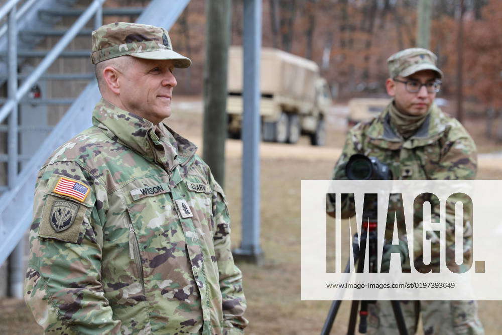 Command Sgt. Maj. Richard Wilson of the 172nd Multifunctional Medical ...