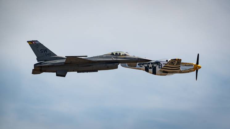 U.S. Air Force Capt. Aimee Rebel Fiedler, F-16 Viper Demonstration Team ...