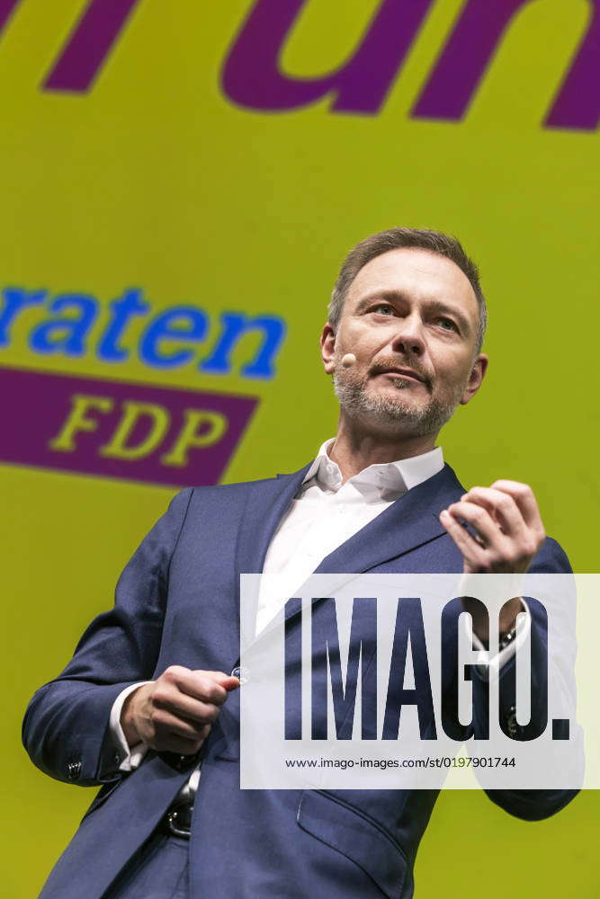 Christian Lindner MdB, Federal Chairman Of The FDP, Federal Minister Of ...