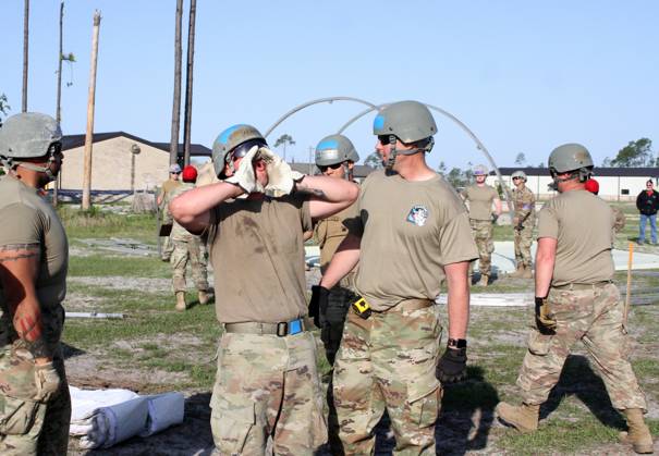 A Readiness Challenge VIII participant from Air Force Reserve Command ...