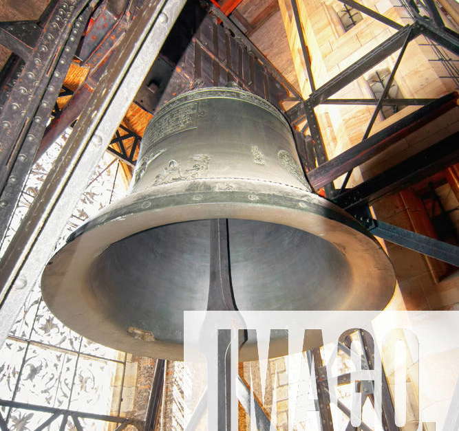 Bell Sigismund (czech Zikmund) from the Cathedral of St. Vitus, St