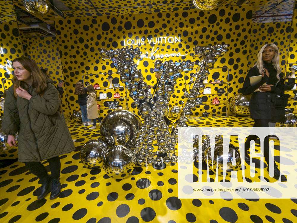 Kusama takeover at Louis Vuitton Meatpacking