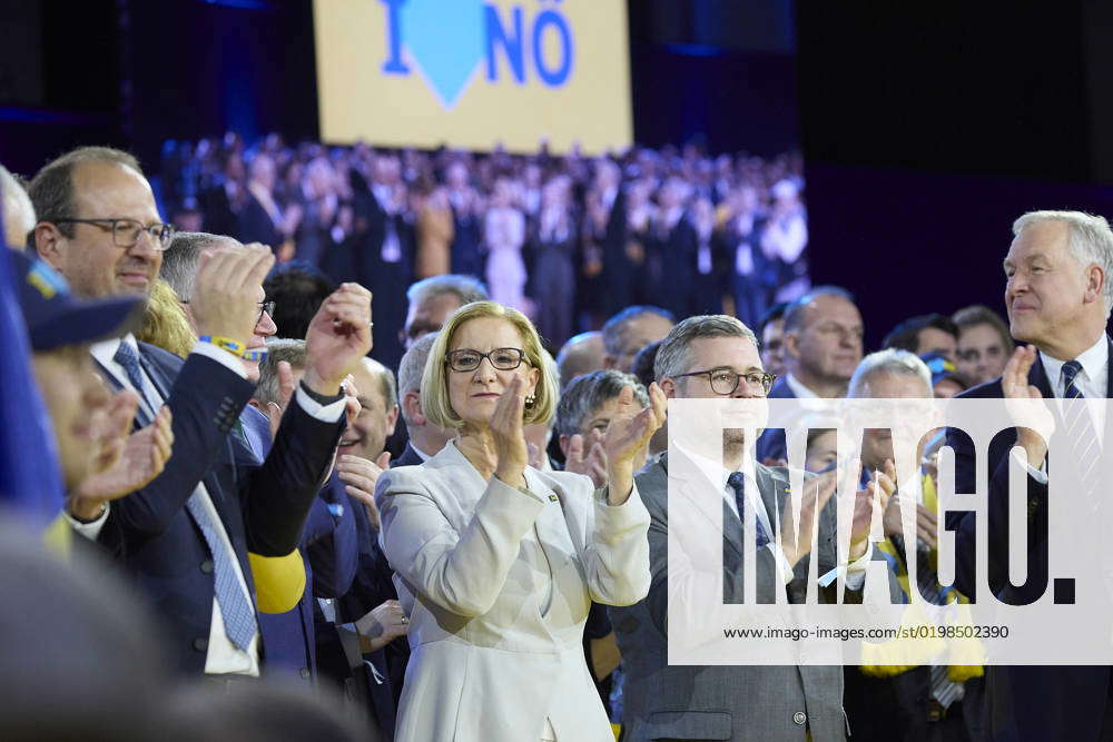 - St. Pölten (NÖ) 09.01.2023 - Landtagswahl Niederösterreich 2023 ...