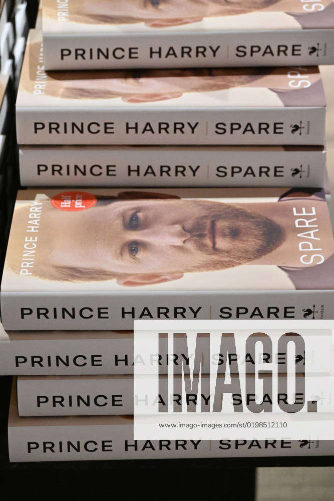 Prince Harry S Book Spare Released In The Uk Following Months Of