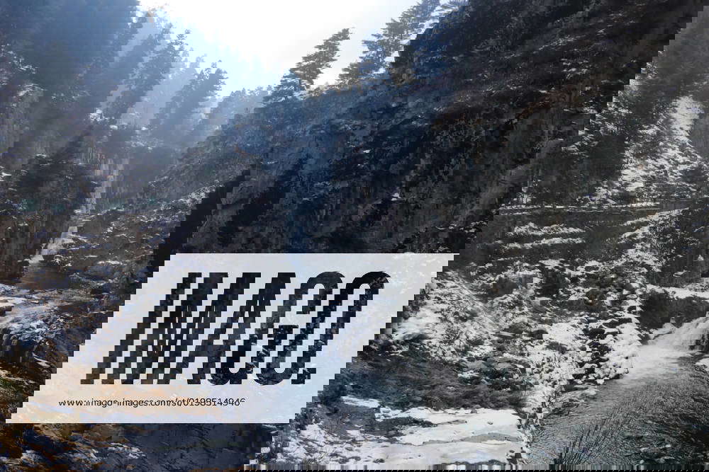 January 10, 2023, Kulgam, Jammu and Kashmir, India A view of Niagara