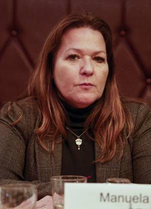Election campaign for mayor of the state capital Mainz, candidate Marc ...