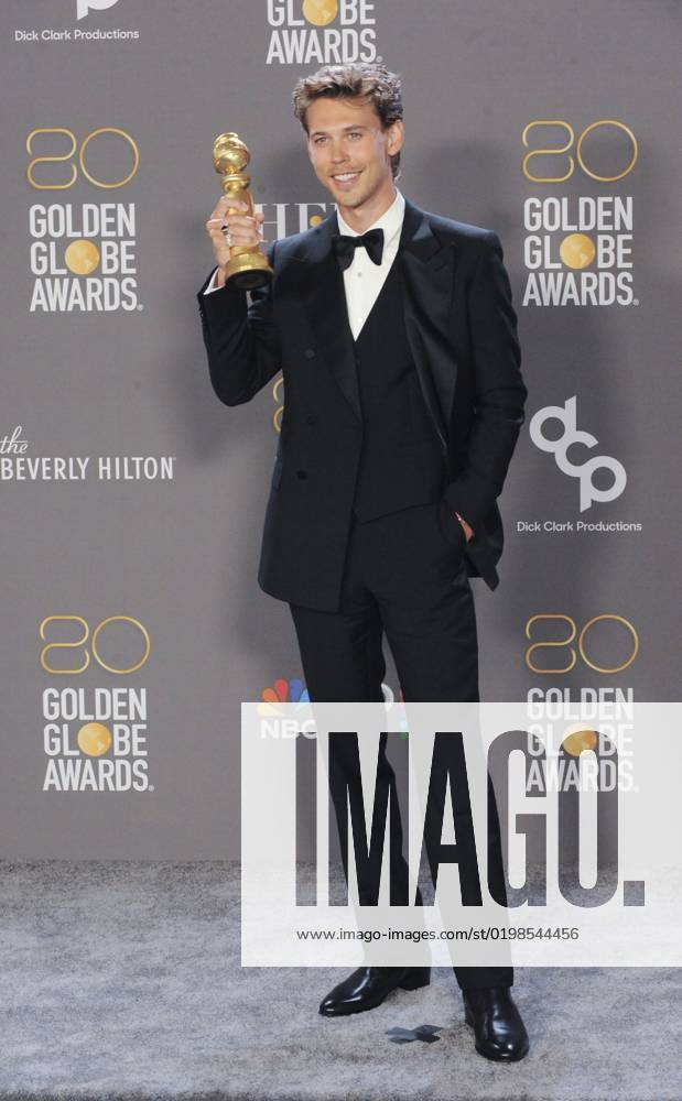 Austin Butler In The Press Room For 80th Annual Golden Globe Awards ...