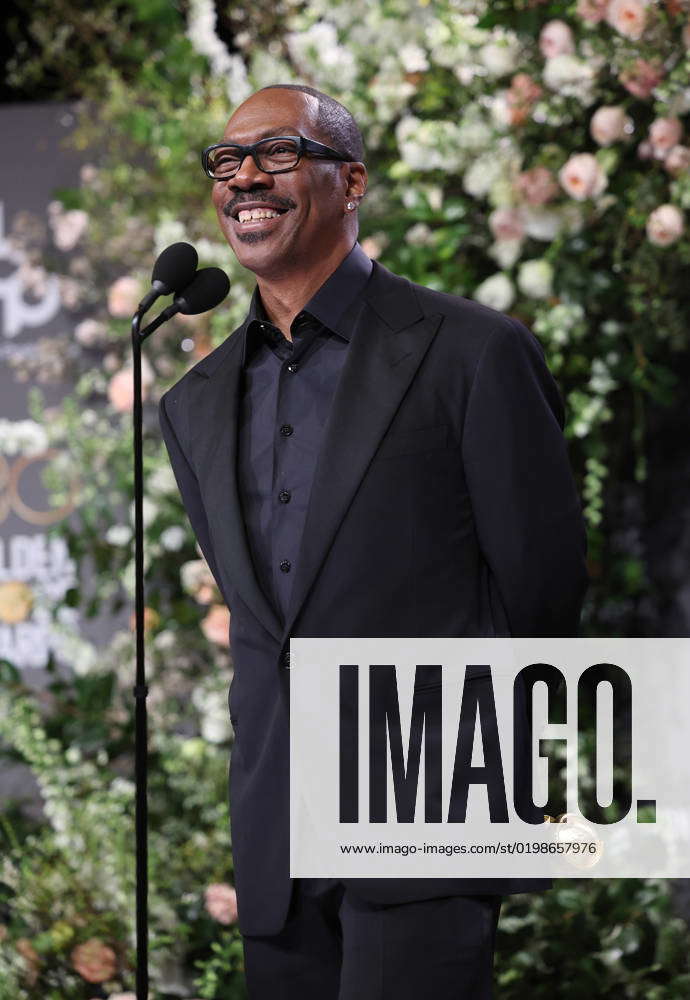 Cecil B. Demille Award Recipient, Eddie Murphy, In The Press Room At ...