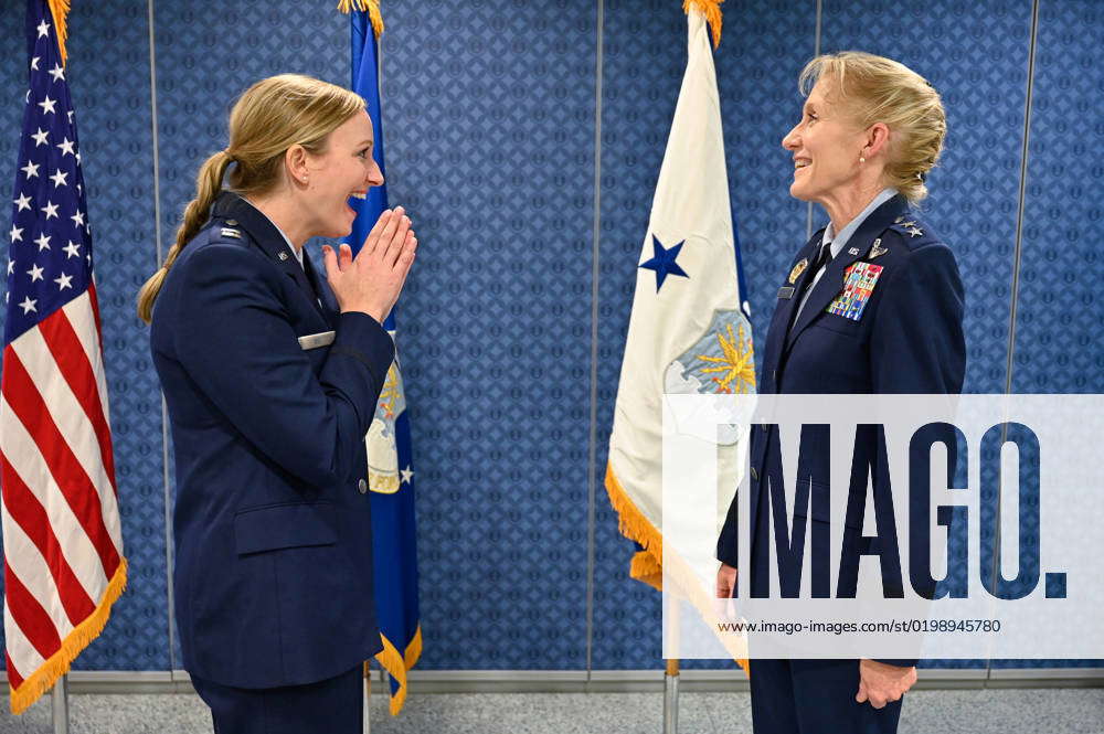 Maj. Gen. Jeannie Leavitt, Air Force chief of safety, trades stories ...