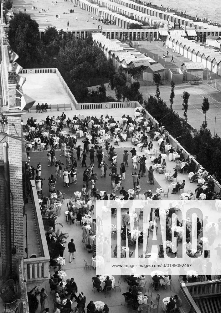 Italy. lido di venezia. terrace of excelsior hotel