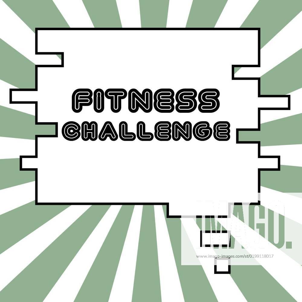 Handwriting Text Fitness Challenge Concept Meaning Condition Of Being handwriting-text-fitness-challenge-concept-meaning-condition-of-being