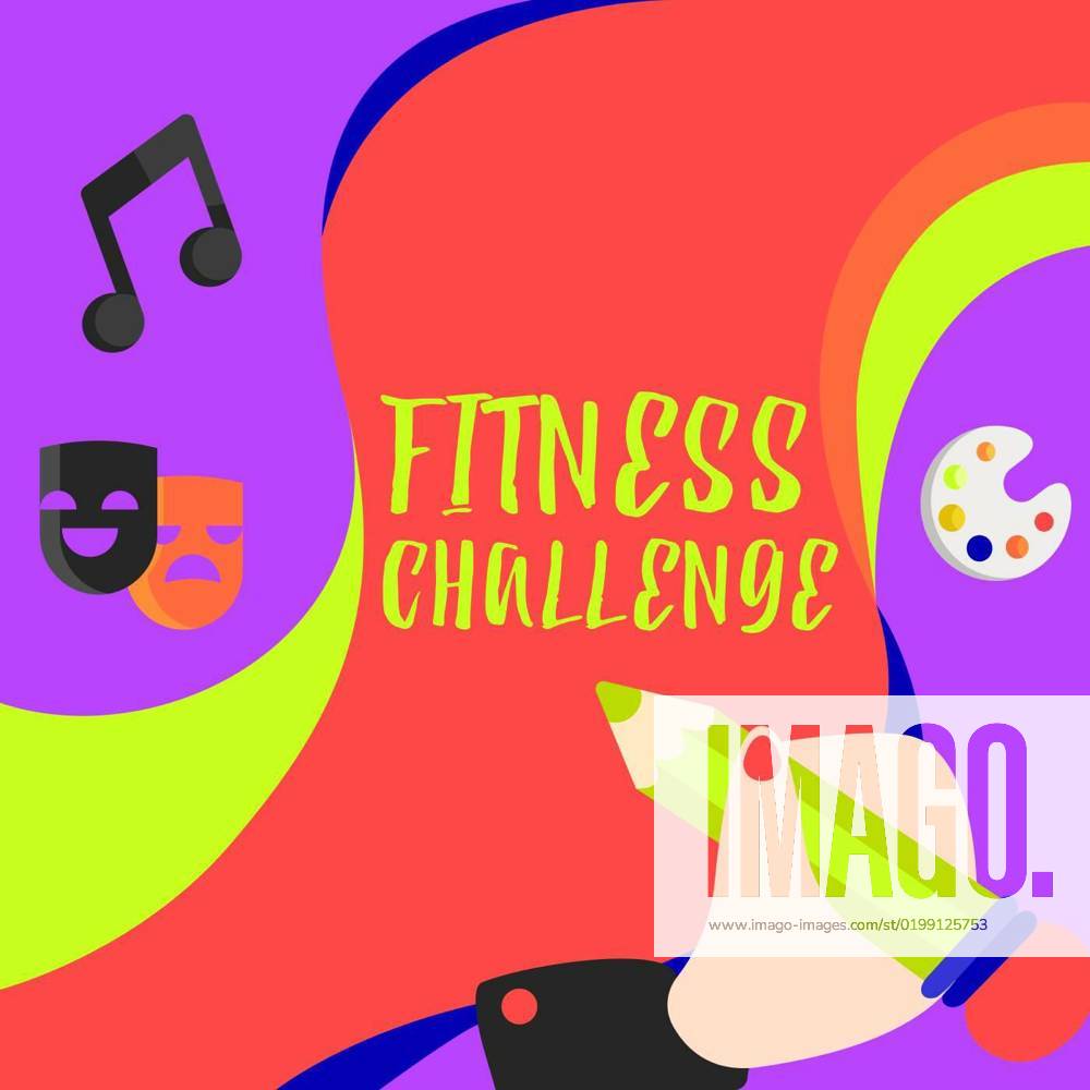 text-sign-showing-fitness-challenge-business-concept-condition-of