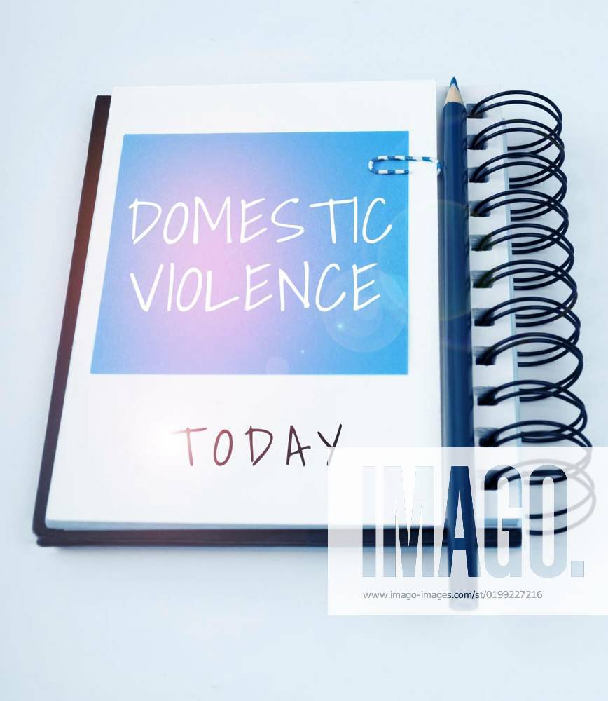 Text showing inspiration Domestic Violence. Internet Concept violent or ...