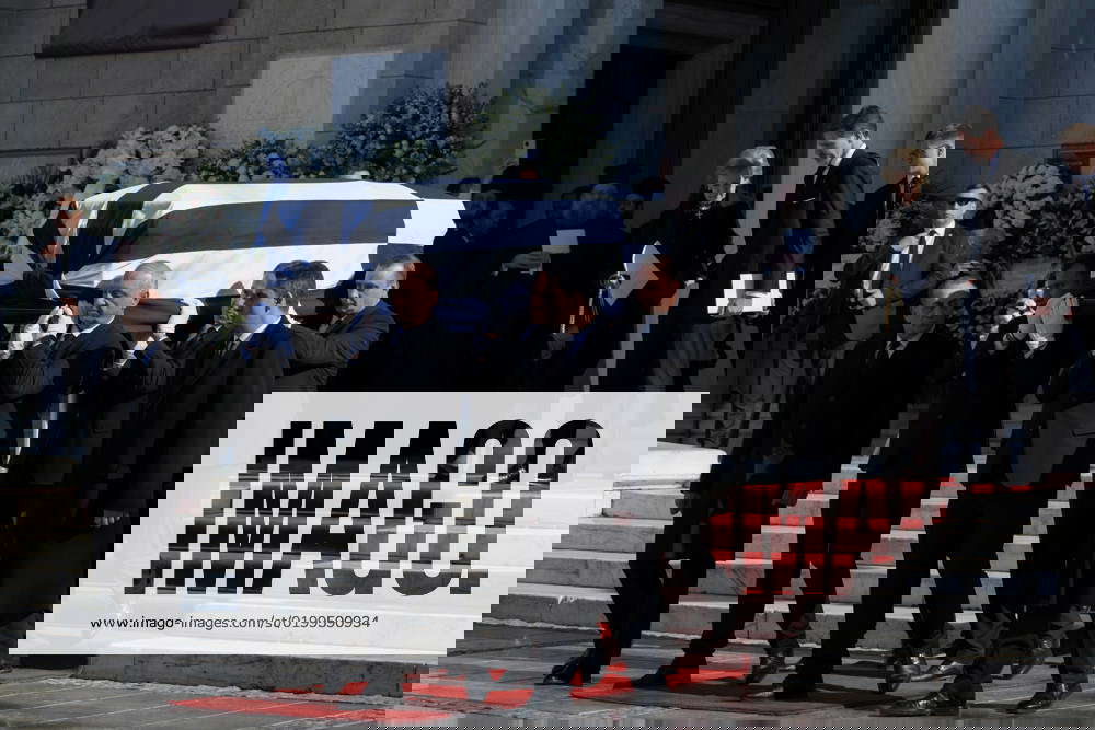 Funeral Of Former King Of Greece Funeral procession of Former King of