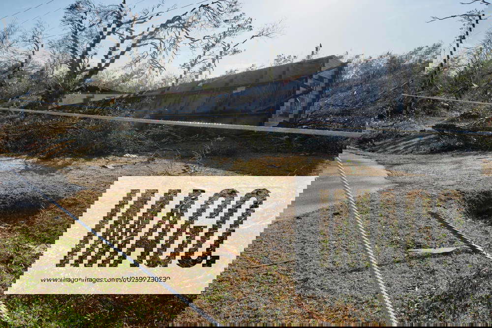 January 12, 2023, MOUNT VERNON, ALABAMA, U.S A trailer home turned