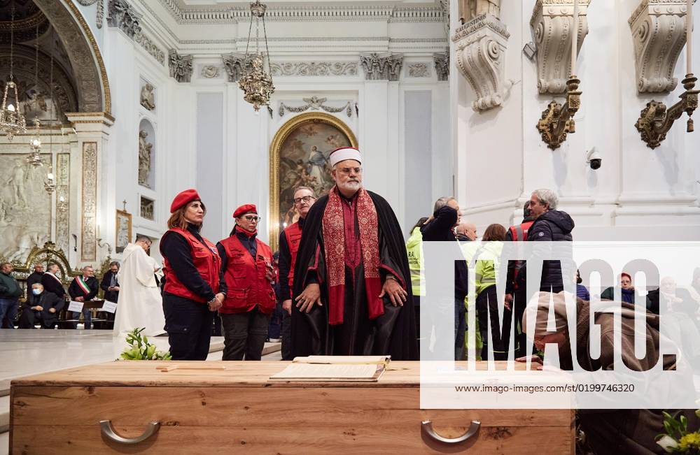 January 17, 2023, Palermo, Sicily, Italy Funeral of Biagio Conte takes