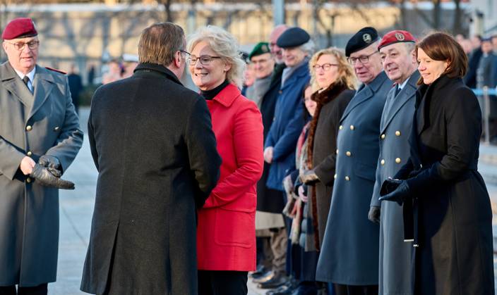 Inauguration Of The Federal Minister Of Defense Boris Pistorius EUR ...