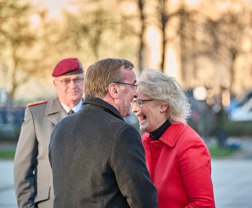 Inauguration Of The Federal Minister Of Defense Boris Pistorius EUR ...