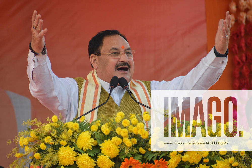 Jagat Prakash Nadda At BJP Rally Jagat Prakash Nadda, President Of ...