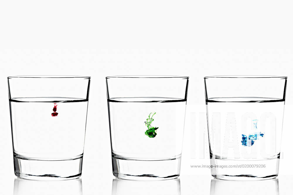 red-green-and-blue-food-color-diffusing-into-three-glasses-of-water