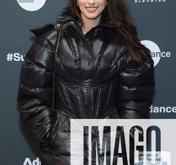 Anne Hathaway at arrivals for EILEEN Premiere at the 2023 Sundance Film