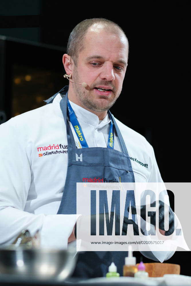 January 24, 2023, Madrid, Spain UK Chef James Knappett of Kitchen