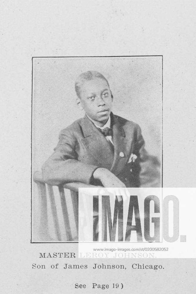 Master Leroy Johnson; Son of James Johnson, Chicago, 1907. Creator Unknown
