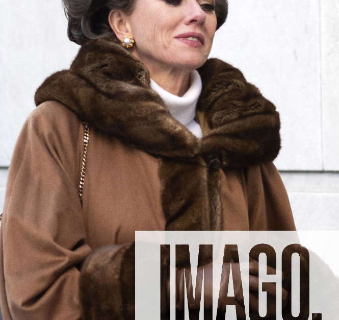 Naomi Watts bei den Dreharbeiten zur FX Miniserie Feud: Capote s Women