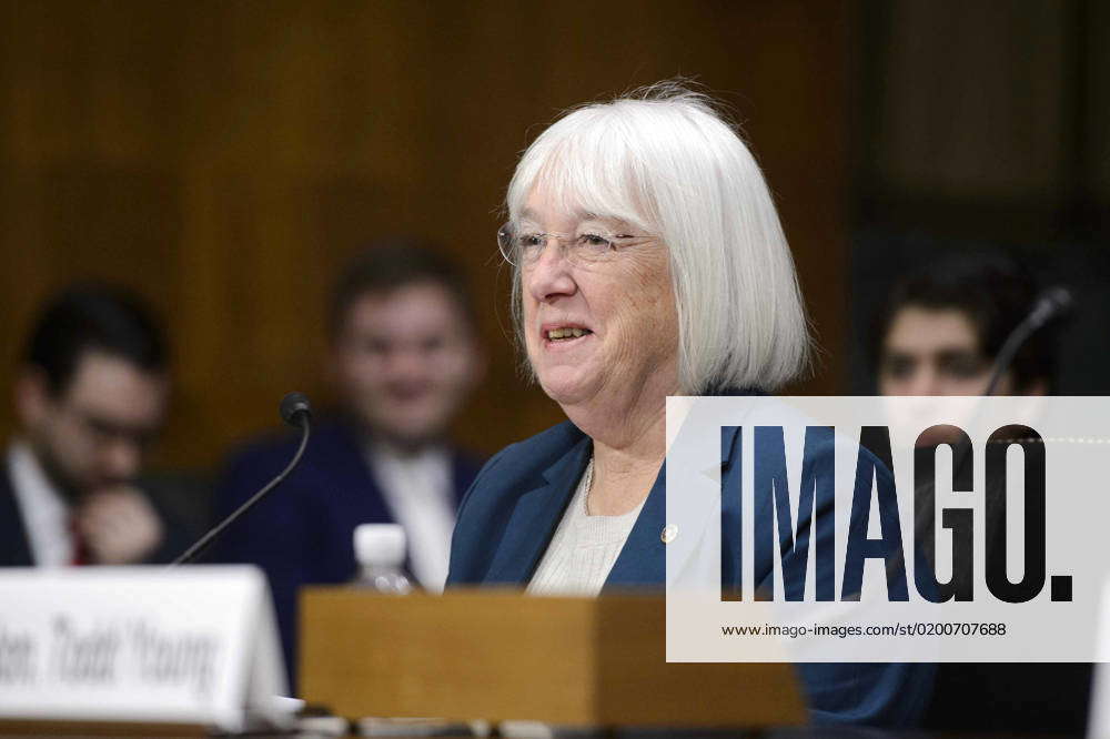 Sen Patty Murray D Wa Smiles During A Senate Judiciary Committee Hearing At The Us Capitol In 1495