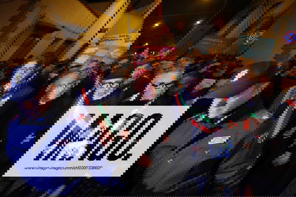 Campobello di Mazara (Tp) in the photo the mayor of Campobello di