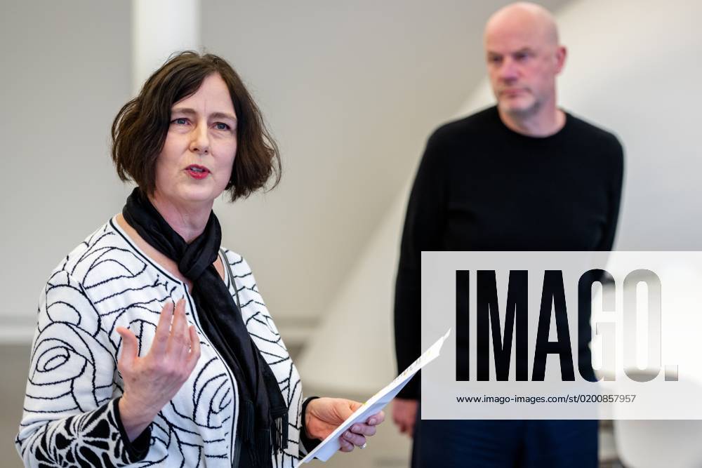 ZWOLLE Museum director Beatrice von Bormann and Curator Hans den